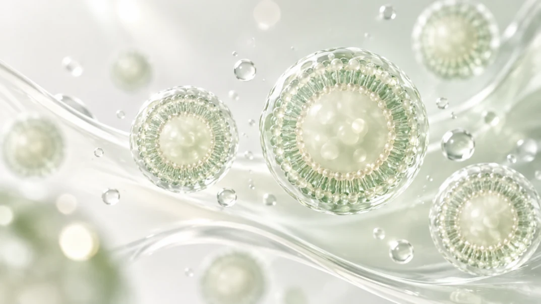 Illustration of liposomal carrier structures for ceramide dispersion