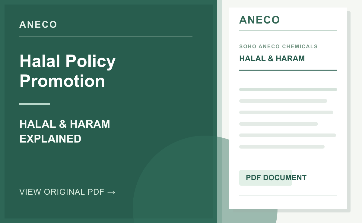Halal Policy Promotion